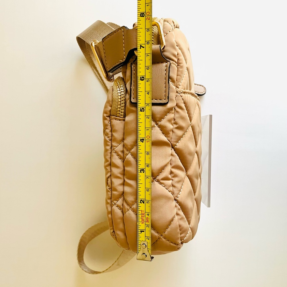 NWT La Miel Beige Crossbody Bag - Puffer Design - Picture 8 of 13